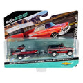 Red Metallic & Matt Black Diecast Models Q95177