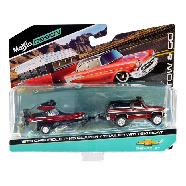 Red Metallic & Matt Black Diecast Models Q95177