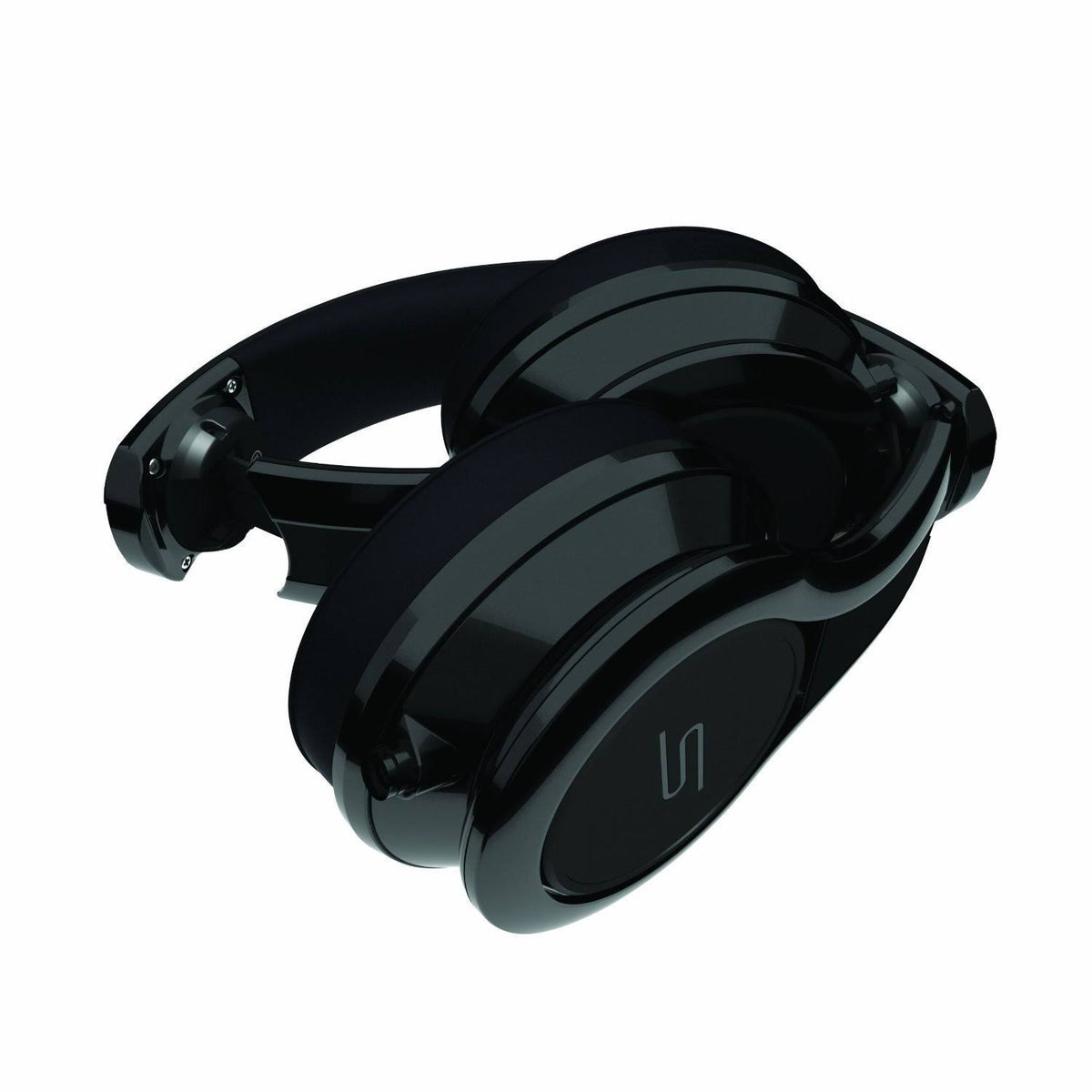 Black Wired DJ Headphones V8747
