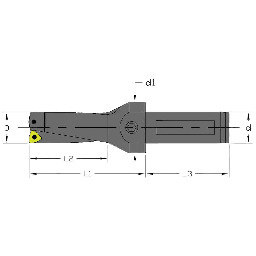 Indexable Drill M719