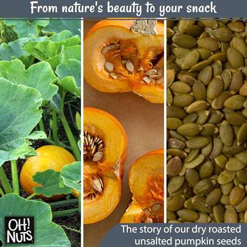 Dry Roasted Unsalted Pumpkin Seeds, 2-Pound Bulk Bag G3491