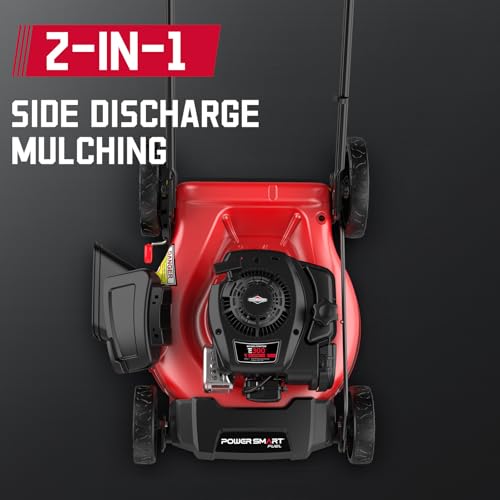 21-Inch 144cc 4-Stroke Gas Push Lawn Mower with 10-Inch Rear Wheels Q5728