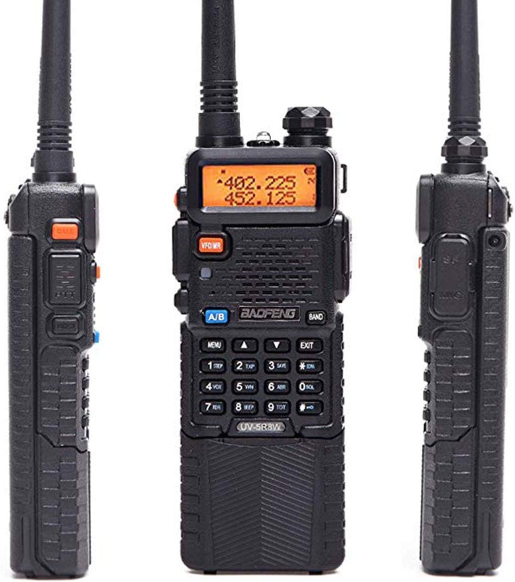 Portable Two-Way Radio with 3800mAh Battery and Tactical Antenna U43866