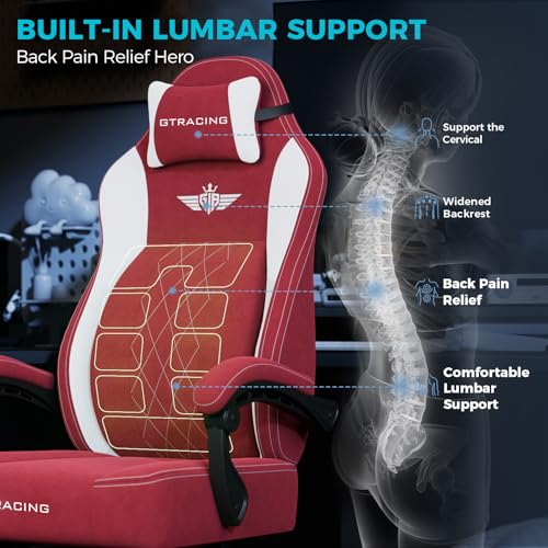 Big and Tall Gaming Chair with Footrest P4210