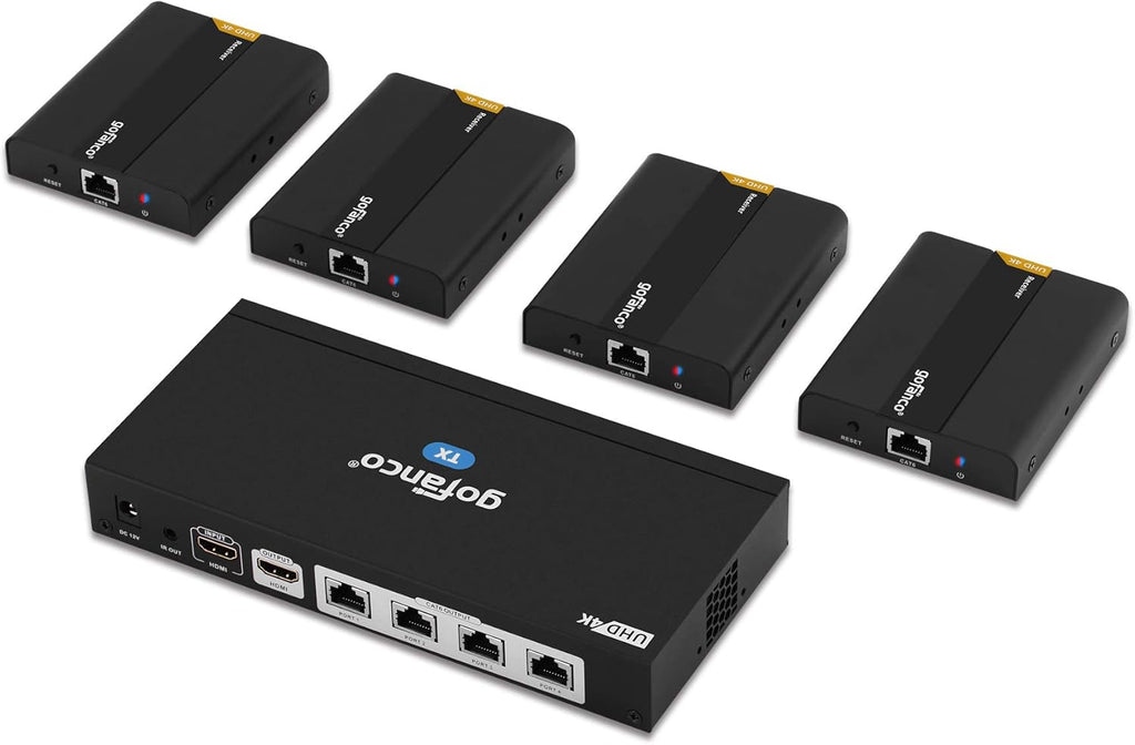 1x4 HDBaseT HDMI Extender Splitter 4K 60Hz A115079