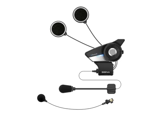 Black Motorcycle Bluetooth Headset with HD Speakers V2465