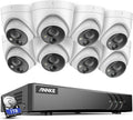 8 Channel 5MP DVR and 8 x 1080P HD Weatherproof Dome Cameras with 1 TB Hard Drive L847