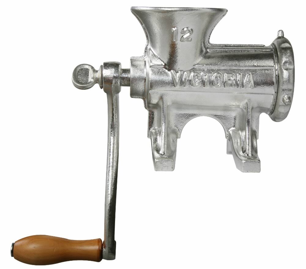 Black Cast Iron Meat Grinder with Table Mount E25772