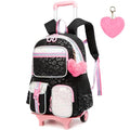 Rolling Backpack with Wheels J163