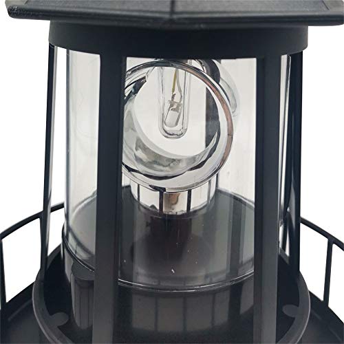 Solar LED Rotating Lighthouse Light G133831