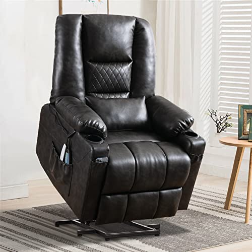 Power Lift Recliner Chair with Massage and Heat J8040