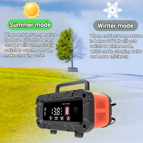 20A 12V 24V Smart Battery Charger N6054