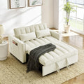 Black Velvet Convertible Sleeper Sofa Bed B3009