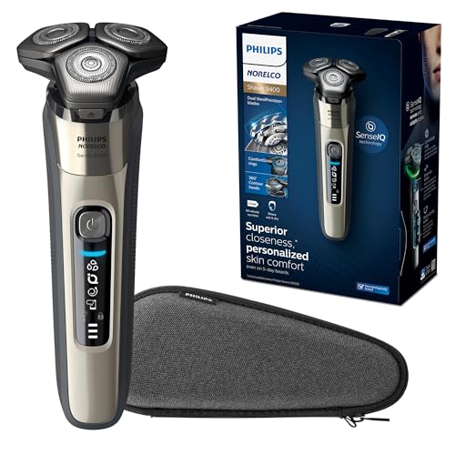 Silver Rechargeable Wet/Dry Electric Shaver K90229