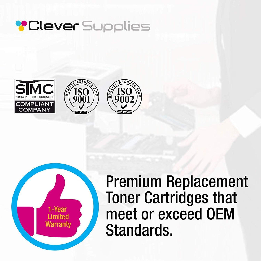 Compatible Toner Cartridge Replacement 4 Color Set X859915