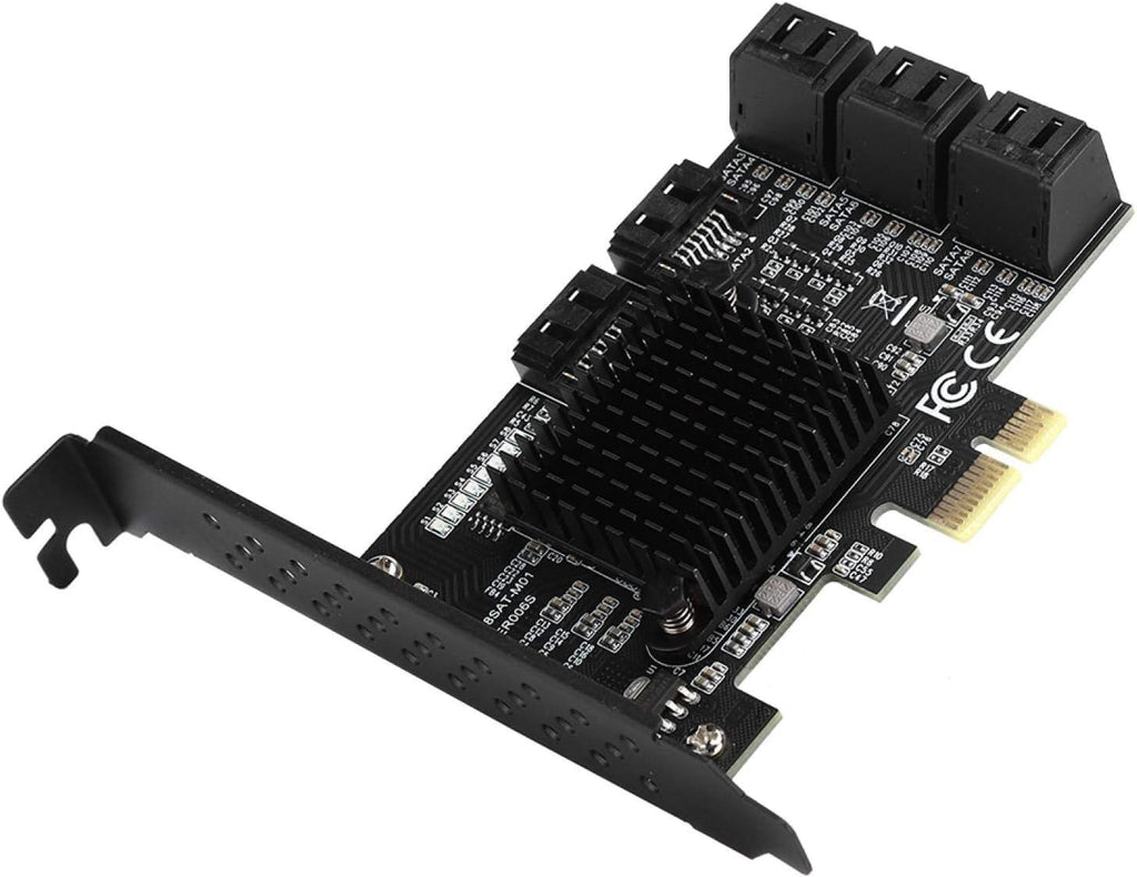 PCIE to SATA3.0 8-Port Expansion Card F854