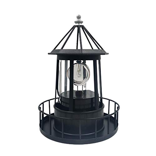 Solar LED Rotating Lighthouse Light G133831
