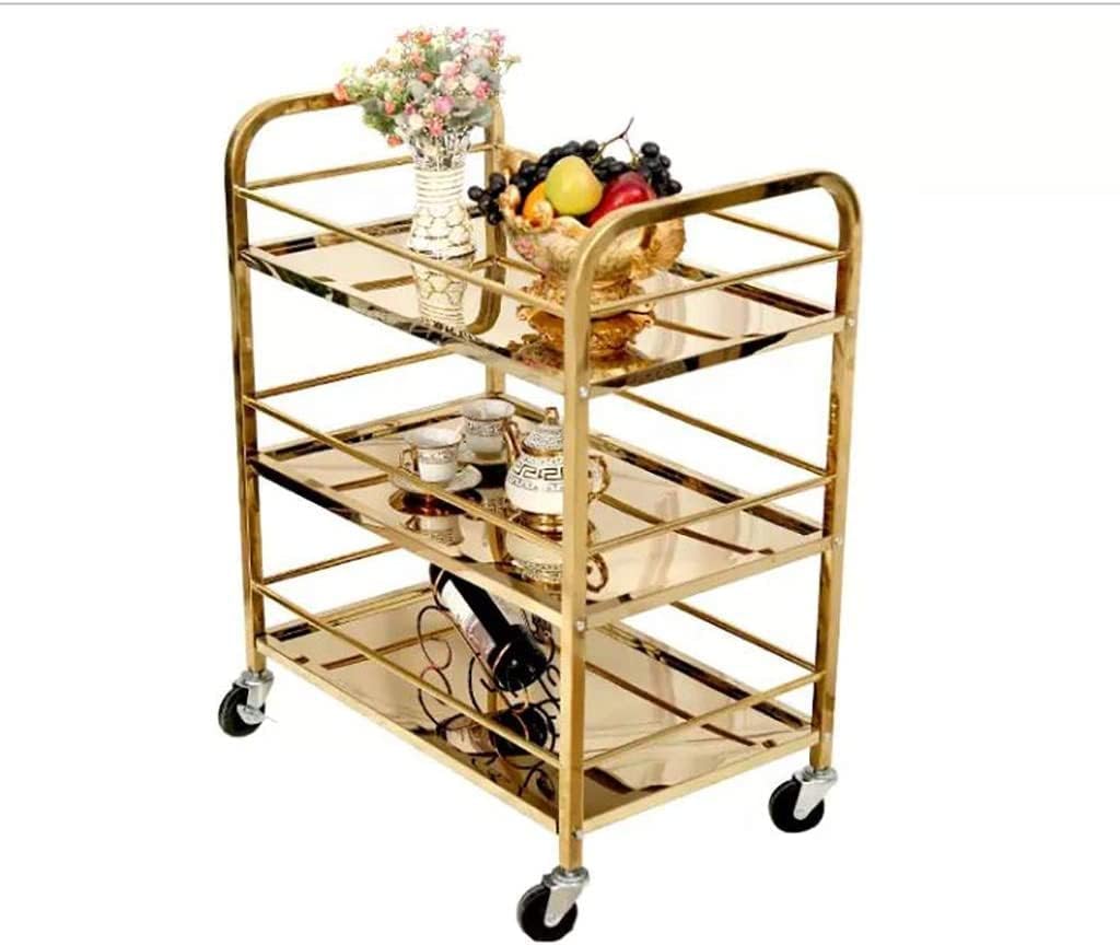 3 Layer Stainless Steel Serving Cart S853
