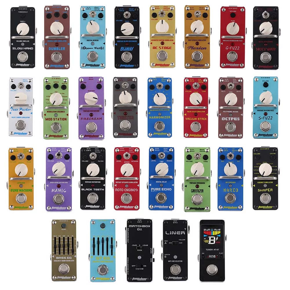 Octopus Polyphonic Octave Electric Guitar Effect Pedal Z6594