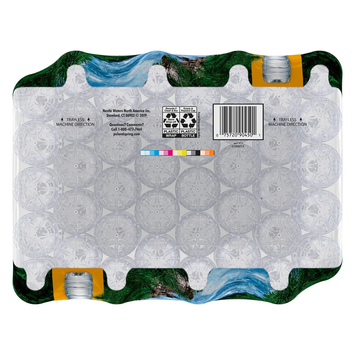 16.9 Fl Oz 40 Count Natural Spring Water Z2572