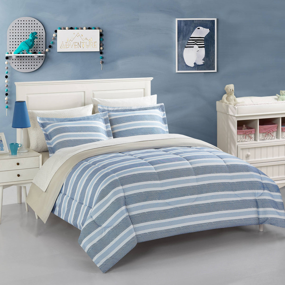 Queen Bed in A Bag D532644