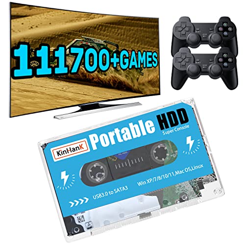 500G External Hard Drive with 111700 Games F610238