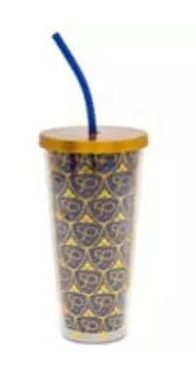 Gold and Blue Acrylic Tumbler K186135