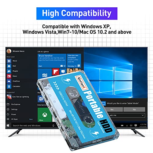 500G External Hard Drive with 111700 Games F610238