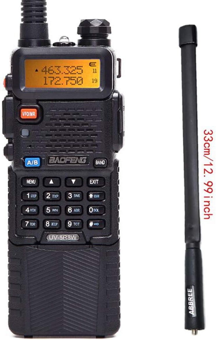 Portable Two-Way Radio with 3800mAh Battery and Tactical Antenna U43866