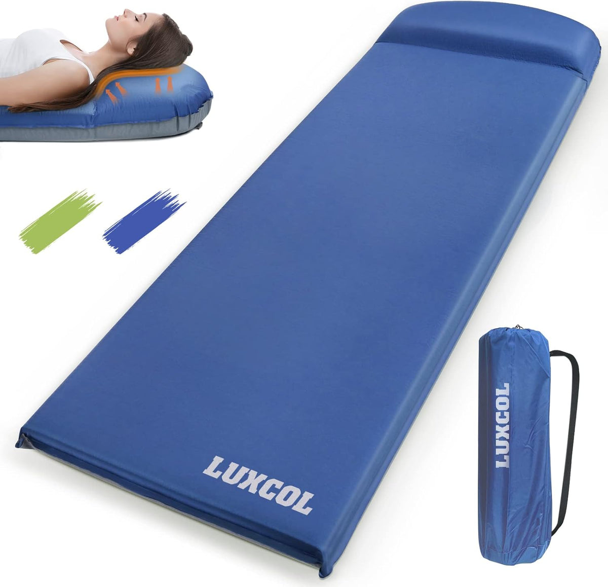 3 Inches Self-Inflating Insulated Sleeping Pad N48834