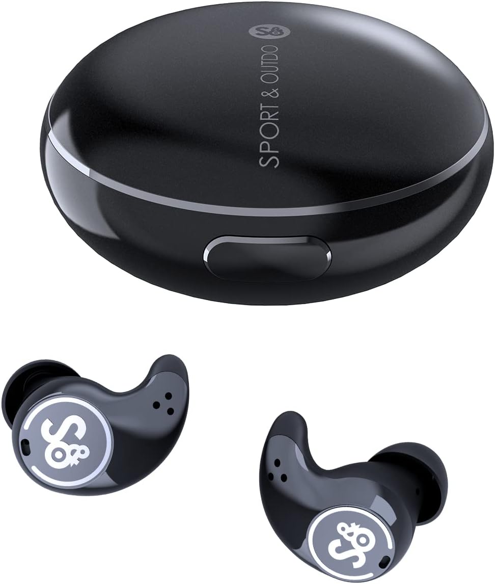 True Wireless Earbuds with Active Noise Cancelling, Bluetooth 5.2, IPX7 Water Resistant, 70H Play Time J271944