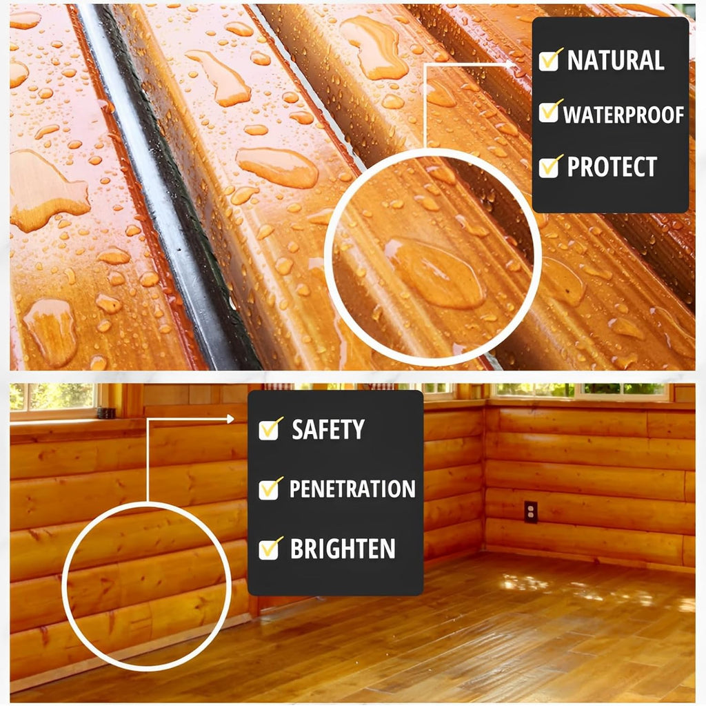 32 OZ Pure Natural Tung Oil for Wood H75305