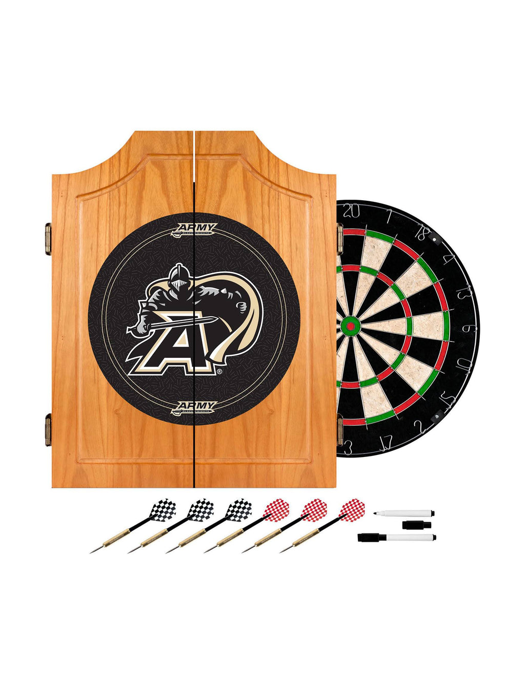Wood Dart Cabinet Set H328600
