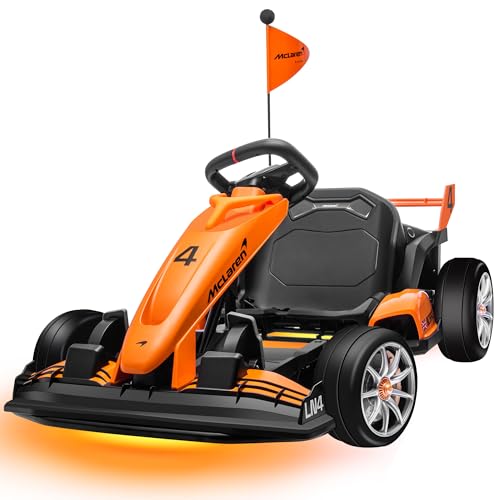 24V 7Ah Electric Go Kart with Adjustable Seat and LED Lights X533