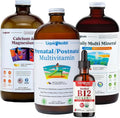 Women's Liquid Multivitamin Bundle with Calcium & Magnesium & Vitamin B12 Drops E59090