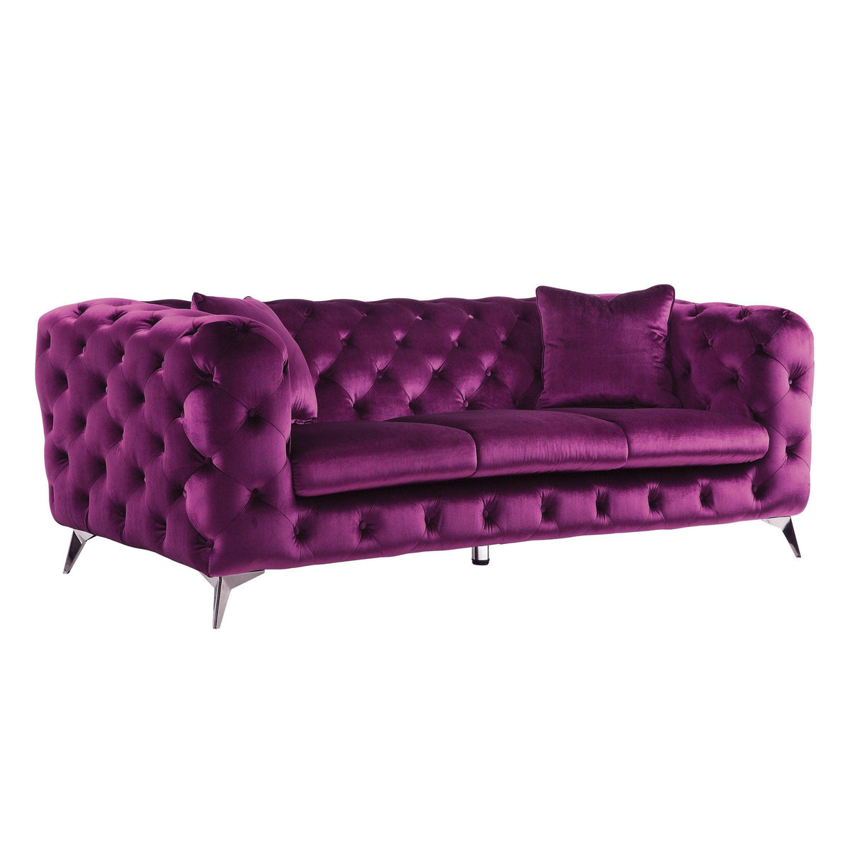 Purple Sofa + Loveseat A343459