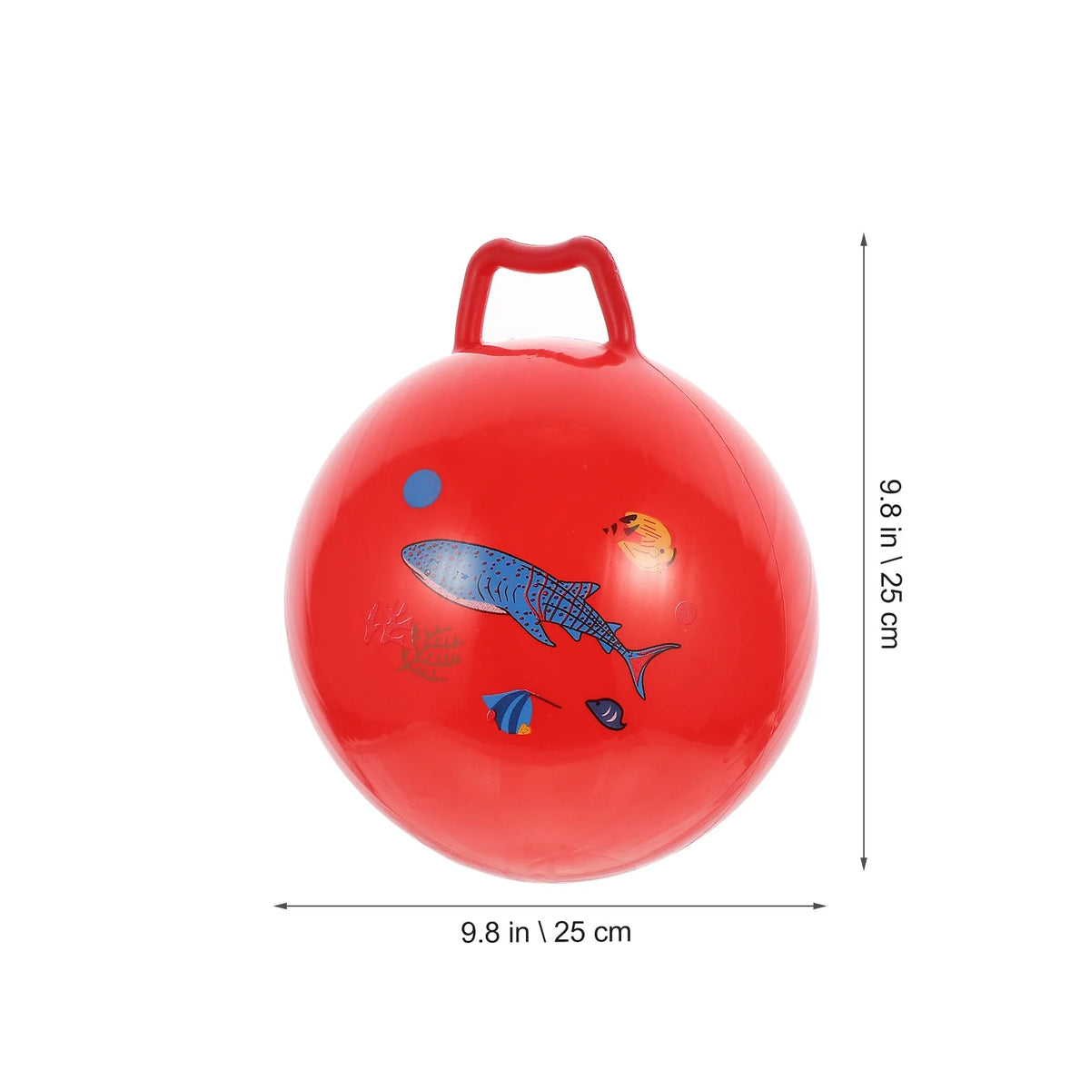 3Pcs Inflatable Hopper Balls with Handle Z54806