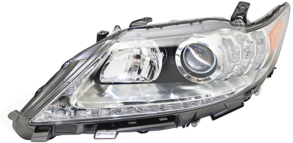 HeadLight Assembly Driver Side Black Housing I1526