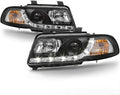 Black Housing Projector Headlights Headlamps Assembly D3327