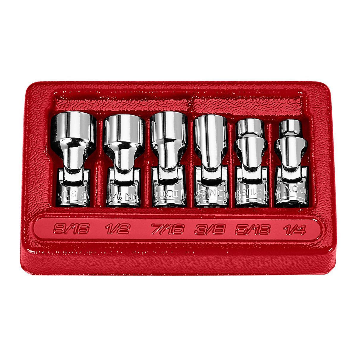 1/4 in. Drive SAE Universal Joint Socket Set, 6-Piece U229594