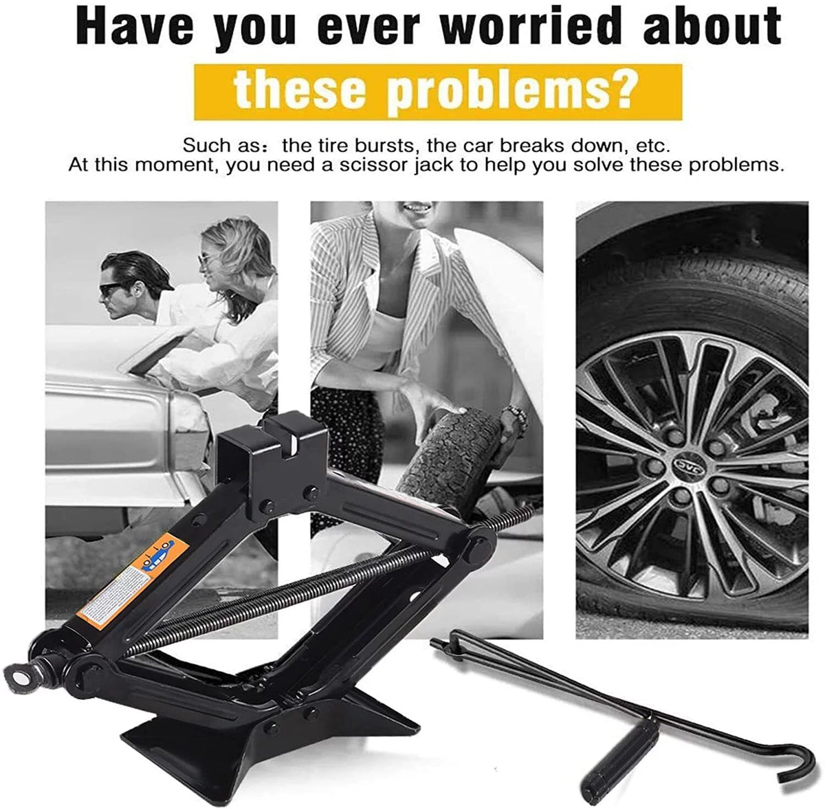 2 Ton Scissor Jack J332