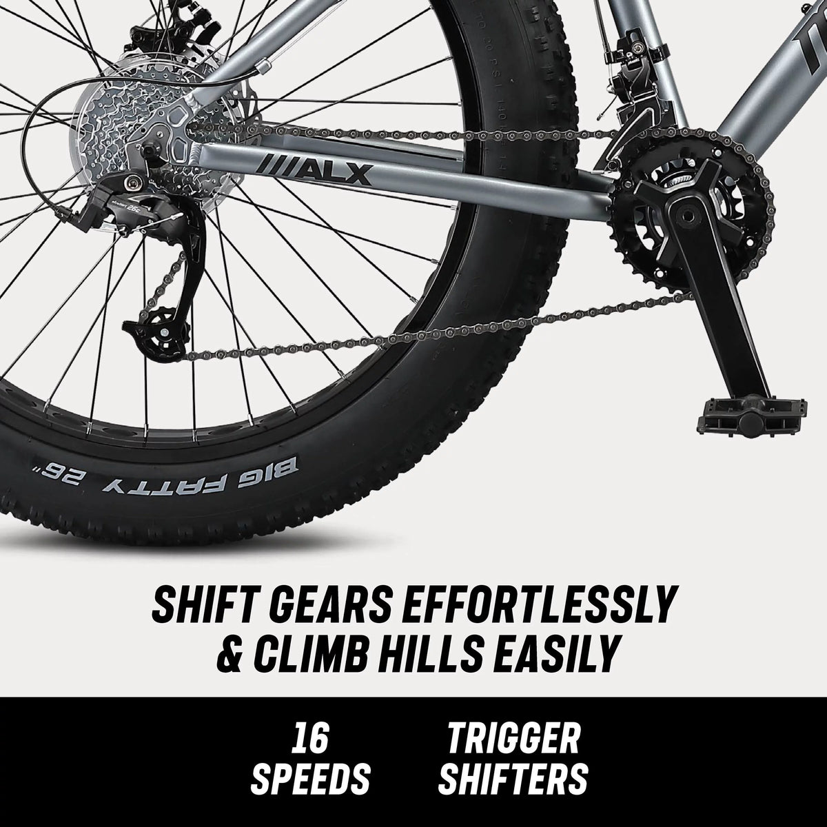 26-in. Fat Tire Mountain Bike Q1640