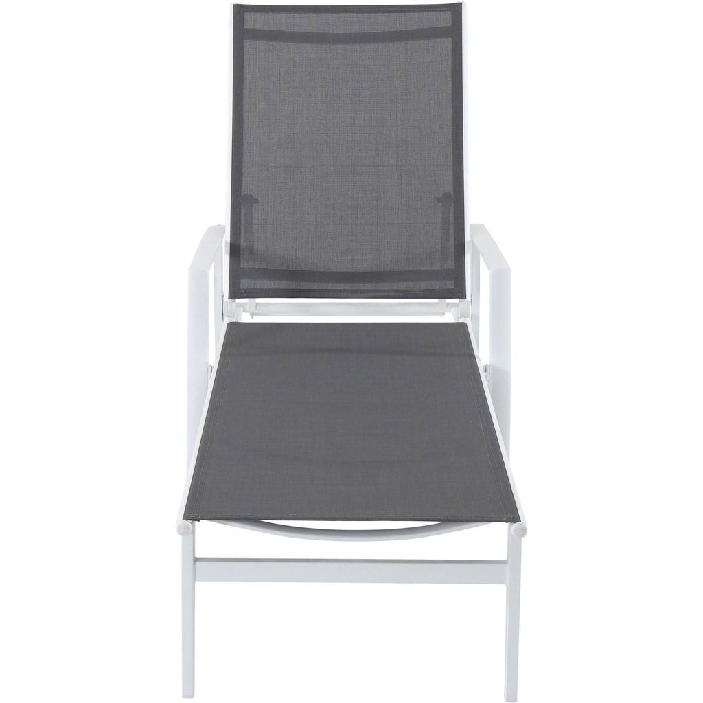 Gray Adjustable Sling Chaise N181