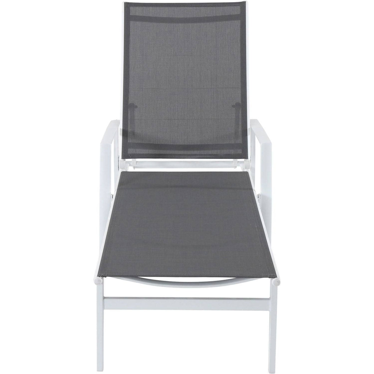 Gray Adjustable Sling Chaise N181
