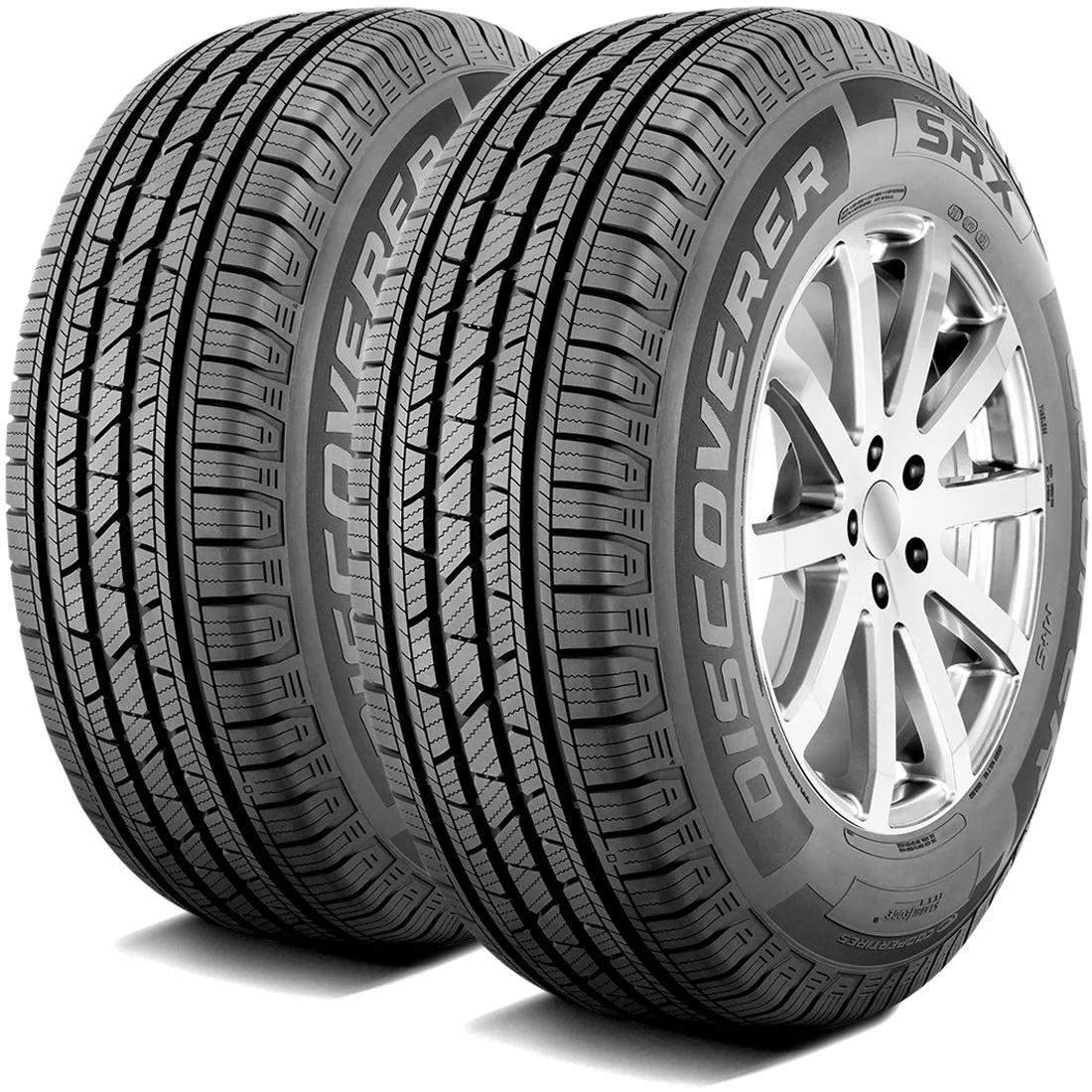 2 All Season Tires 235/60R18 107V XL B99391