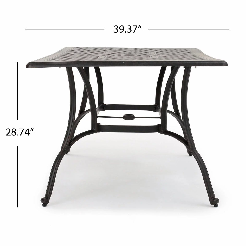Outdoor Rectangular Dining Table L3732