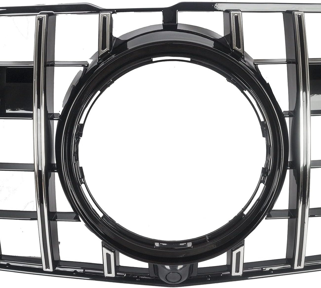 Chrome Black Front Grille Grill Z351