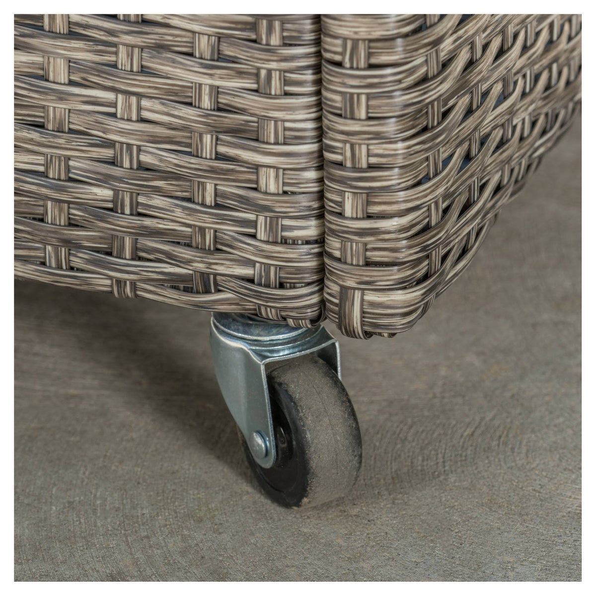 Outdoor Wicker Bar Cart A1738