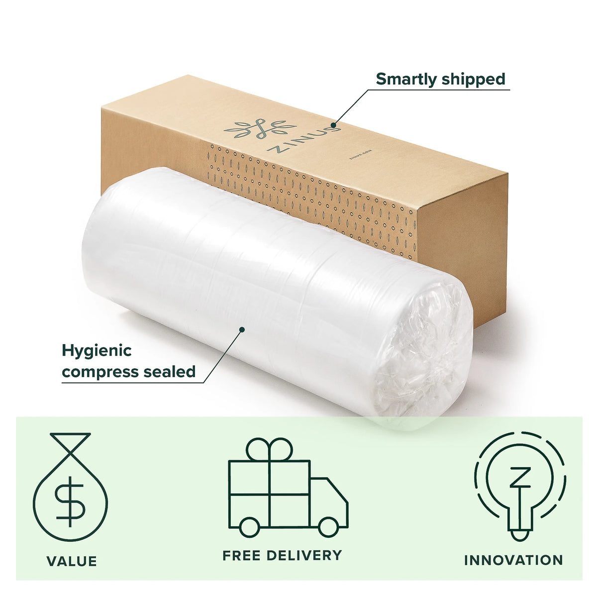 10" Cooling Support Foam Mattress N7347