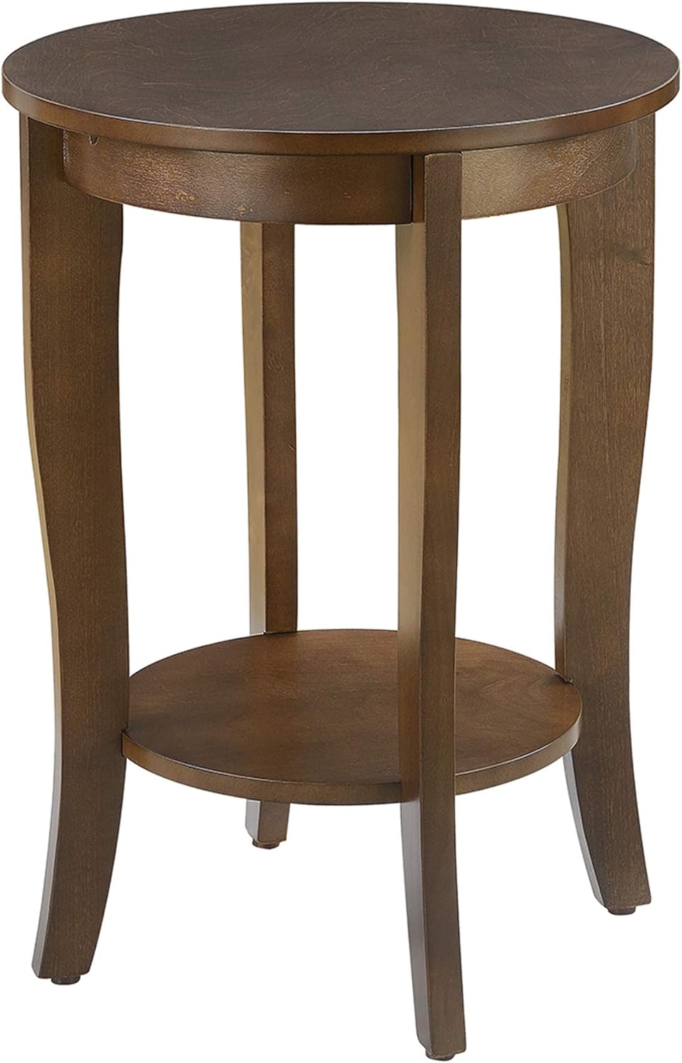 Espresso Round End Table R97688